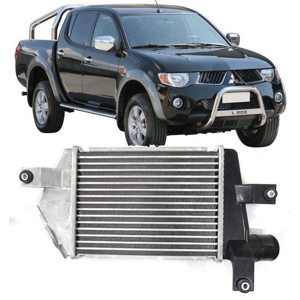 Radiador intercooler mitsubishi l200 triton pajero diesel