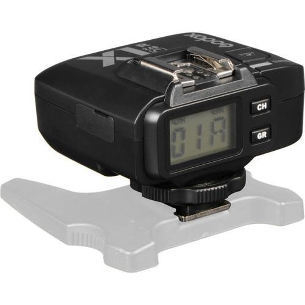 Rádio flash godox x1r-c ttl wireless - para canon