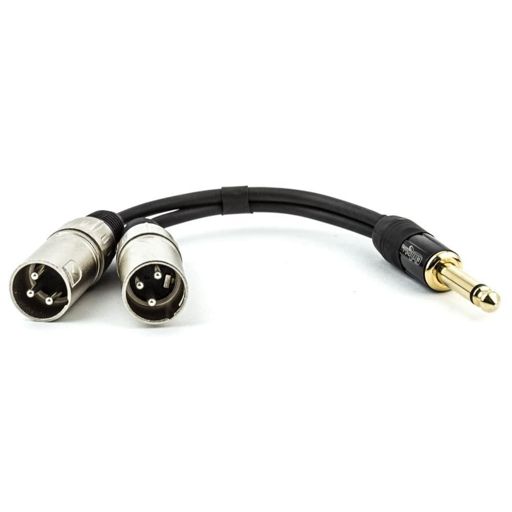 Cabo p10 estereo para 2 xlr - 5 mt