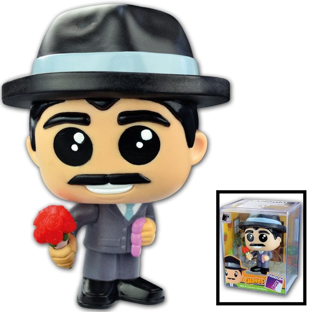 Fandom Box Chaves Colecionável Acapulco Boneco Acrilico Prof