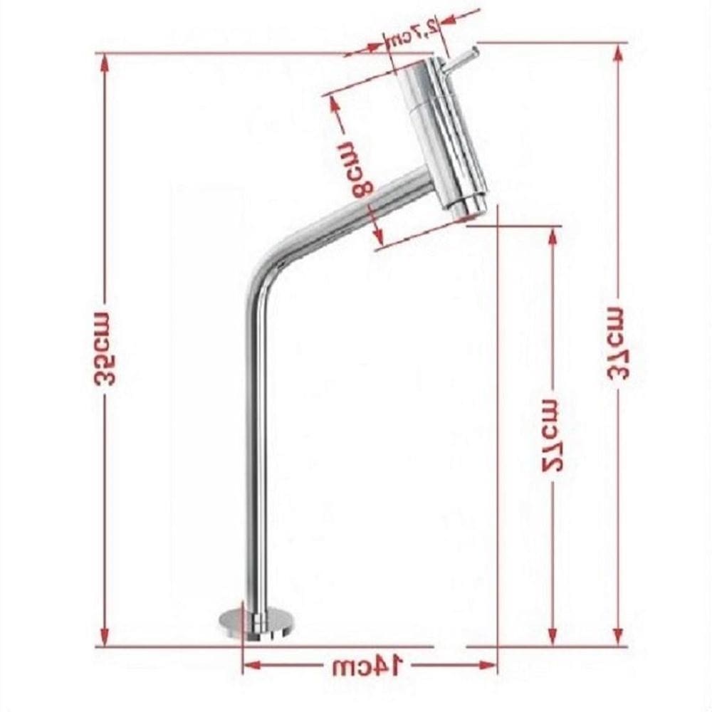 Cuba Vidro Oval 38cm Vermelha Fosca + Torneira e Válvula