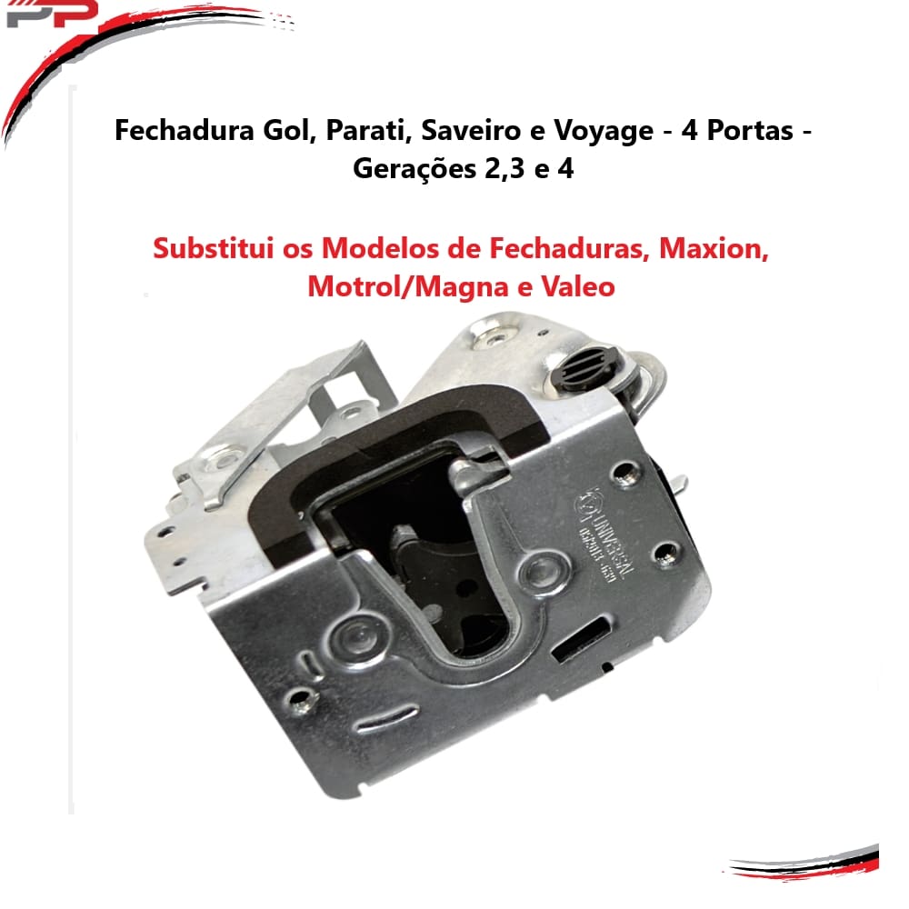 Fechadura Pré Elétrica Diant ESQ Gol G2 G3 G4 98 a 14