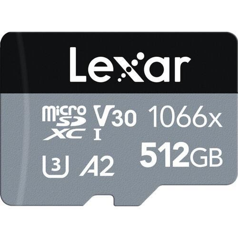 Cartão memória lexar micro sd xc 512gb 160mb/s uhs-i v30