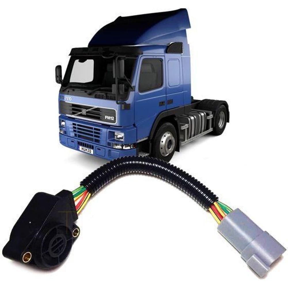 Sensor pedal acelerador volvo 6 fios fh fm 21116877
