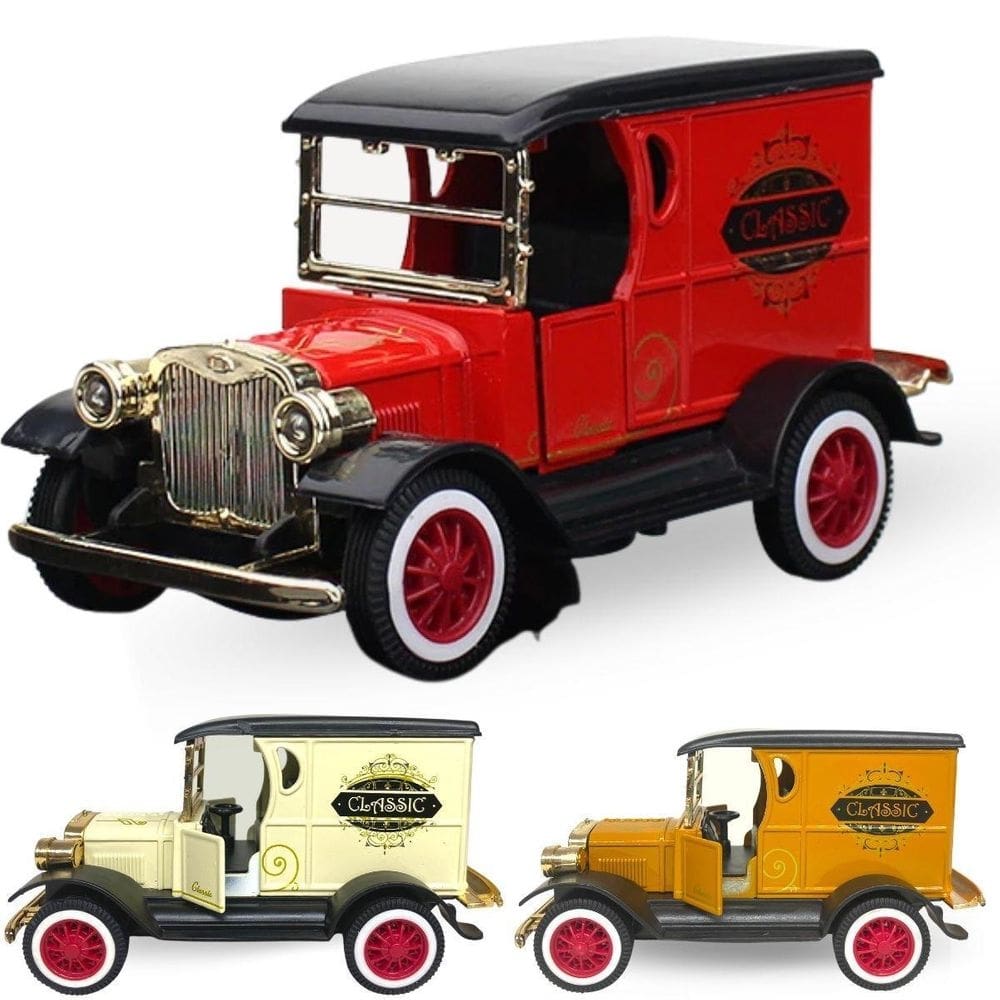 Carrinho miniatura clássicos - vermelho t wagon 1925