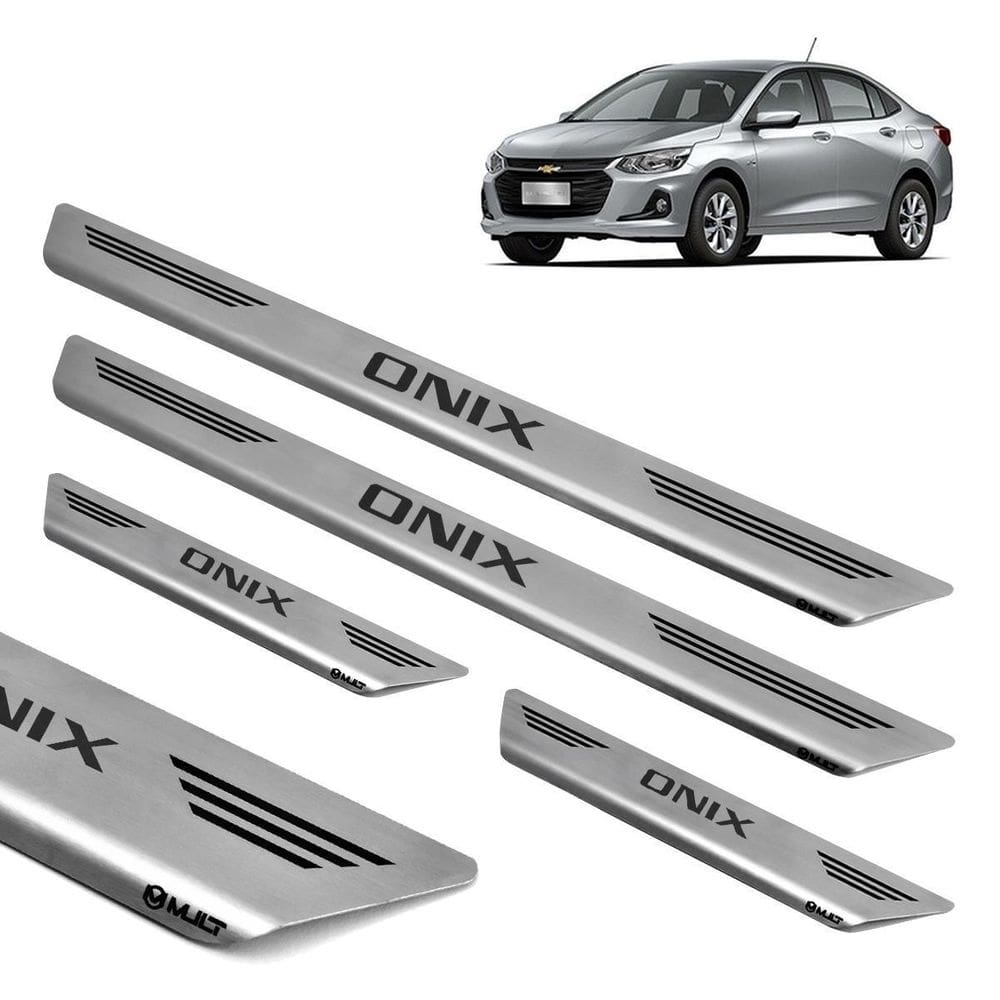 Soleira aço inox escovado porta mult onix plus 2021
