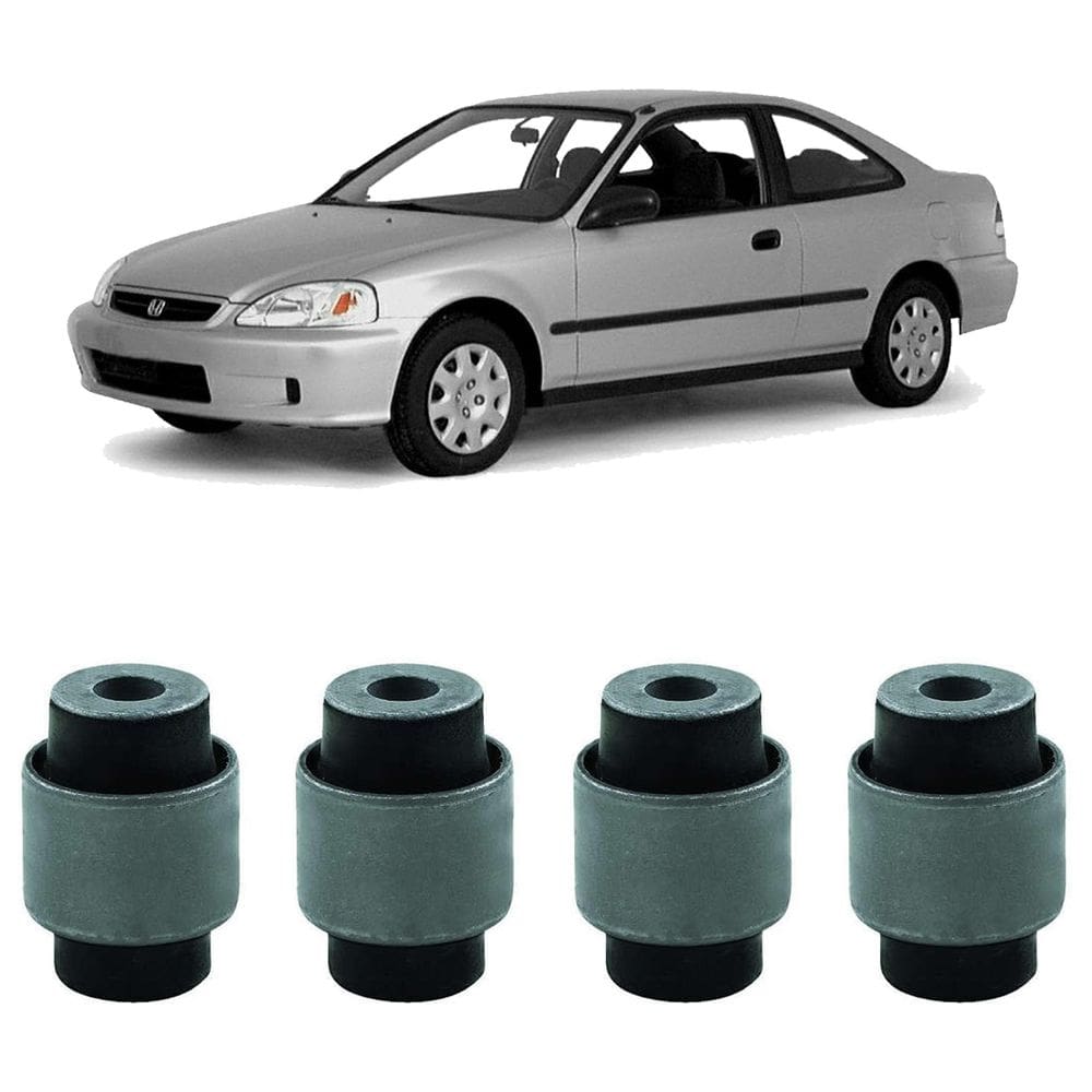 Borracha bucha reforçada dianteira civic 1996 1997 1998 1999