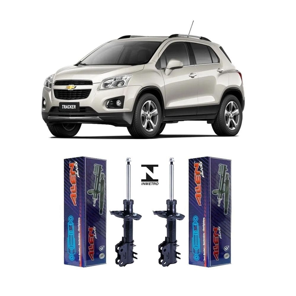 Par amortecedores dianteiro chevrolet tracker 2018 2019 2020