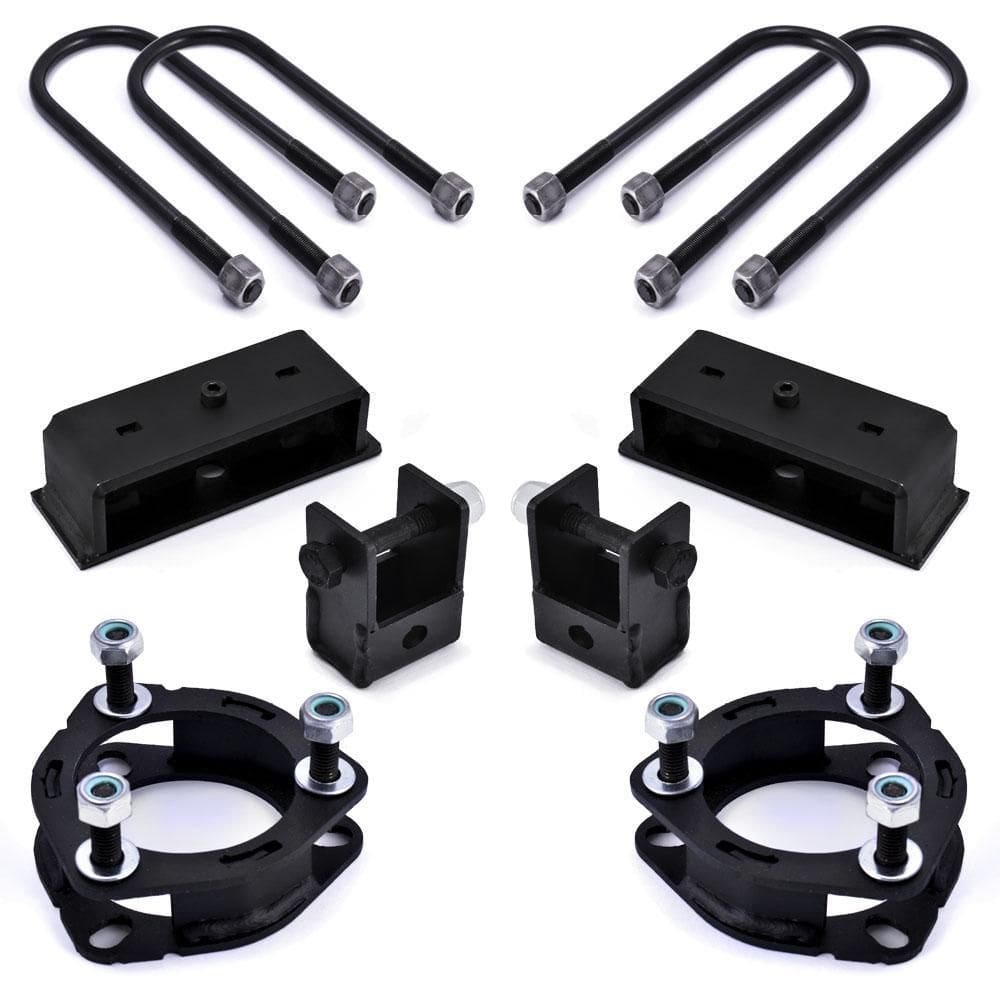 Kit lift calço suspensao dianteiro traseiro 5cm ranger 2018