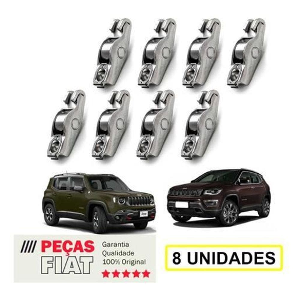 Kit 8 pçs balancim motor jeep renegade diesel 2.0