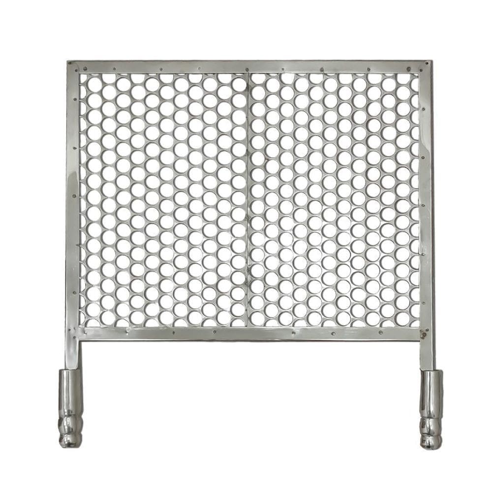 Grelha Moeda Inox para Churrasqueiras - 45cm