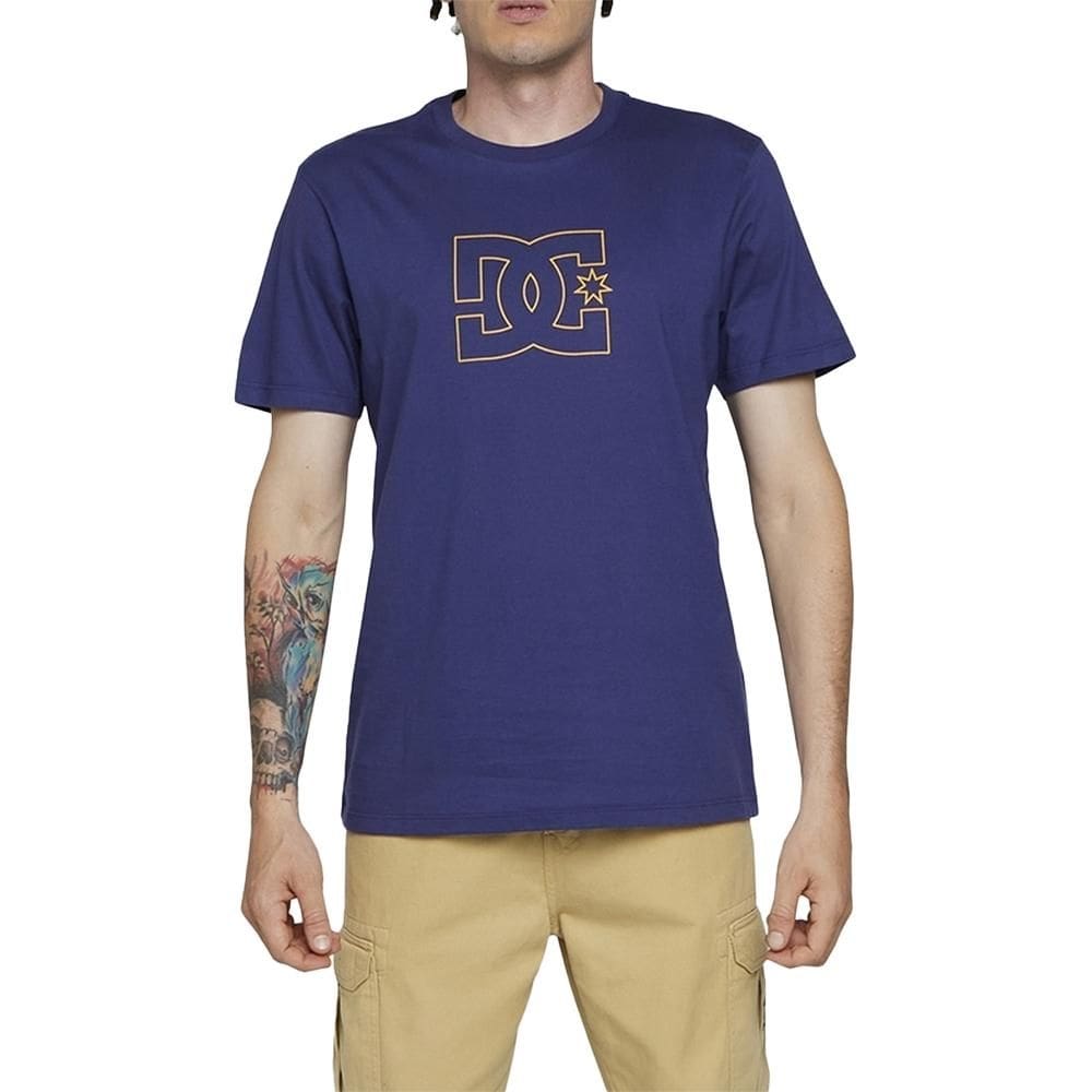 Camiseta DC Shoes DC Star Outine WT24 Masculina Roxo