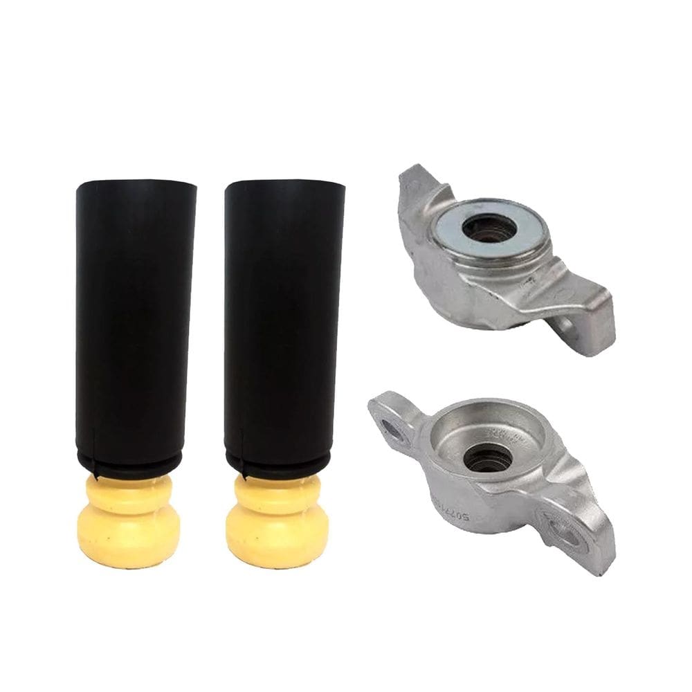 2 kit batente coxim suspensão traseira mustang 17