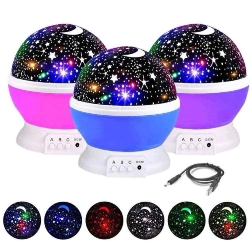 Luminaria abajur teto estrelado