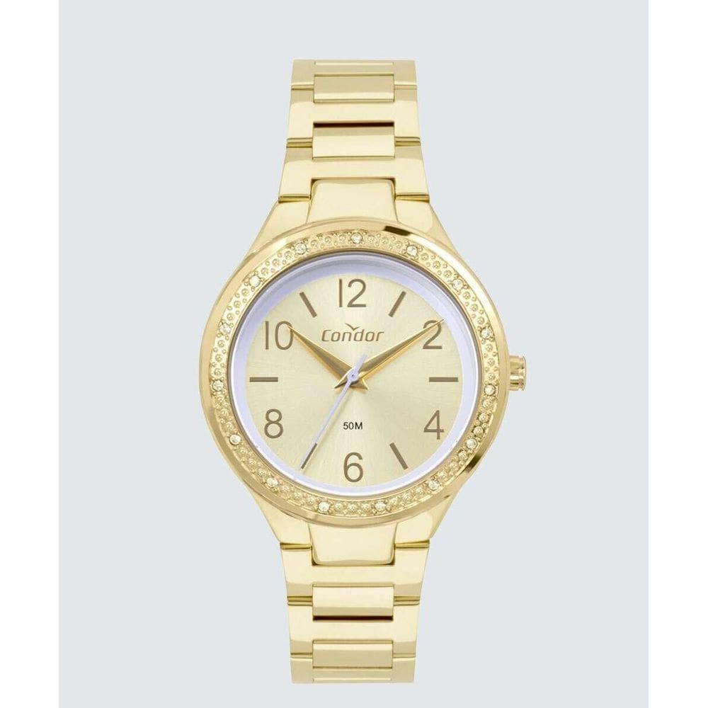 Relógio condor feminino copc21jjm4a - dourado - 3,8 cm