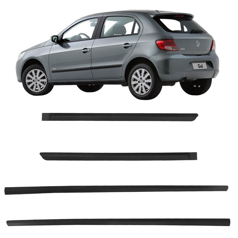 Friso lateral gol g5 preto