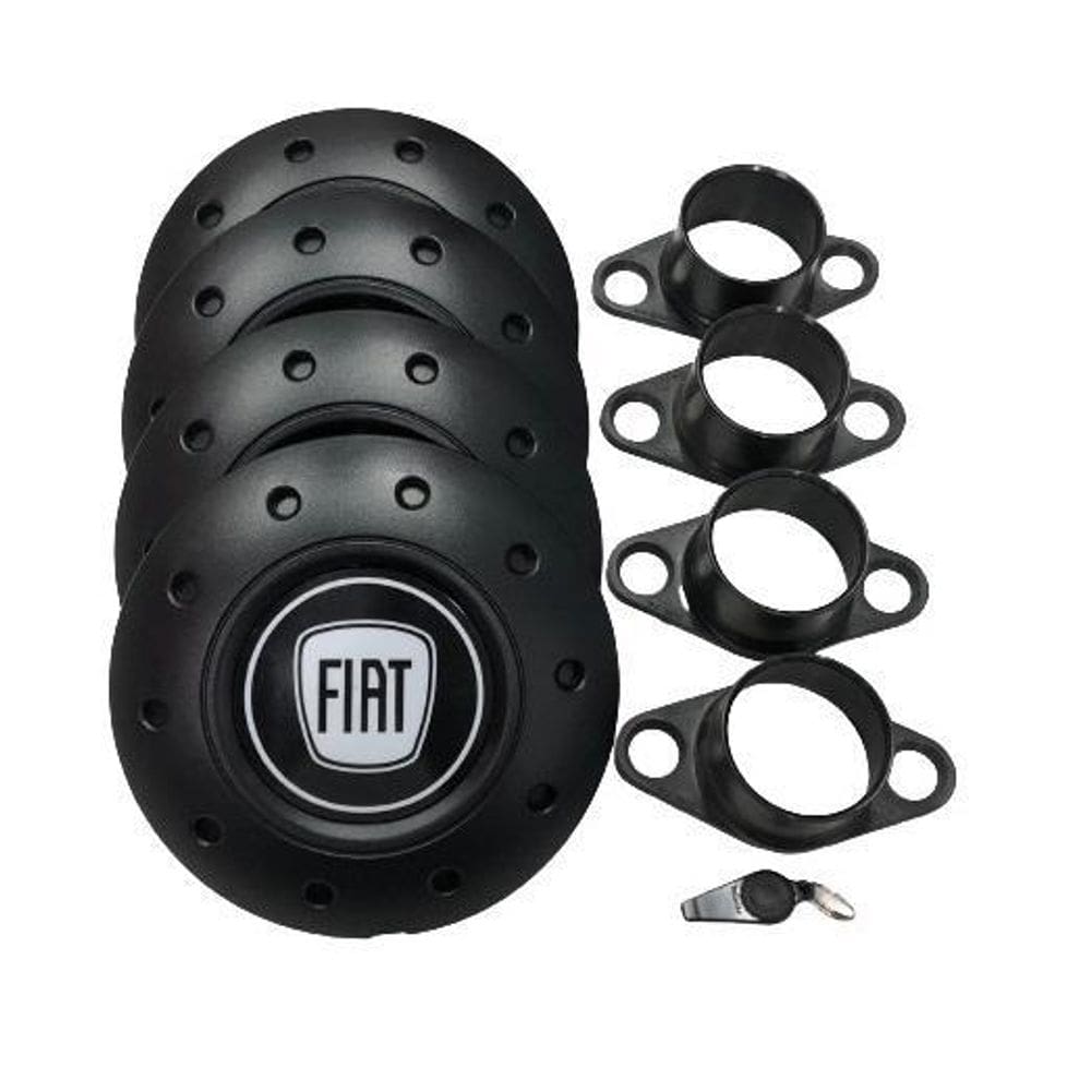 Calotas miollo fiat fiorino aro 13 1996/2016 amarok preto