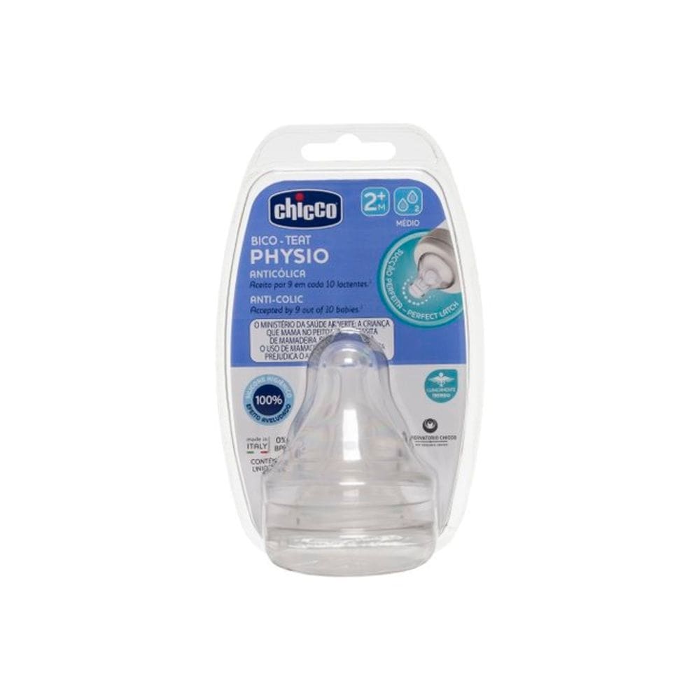 Chicco Bico Perfect5 Fluxo Medio 2m+ 2 Unids