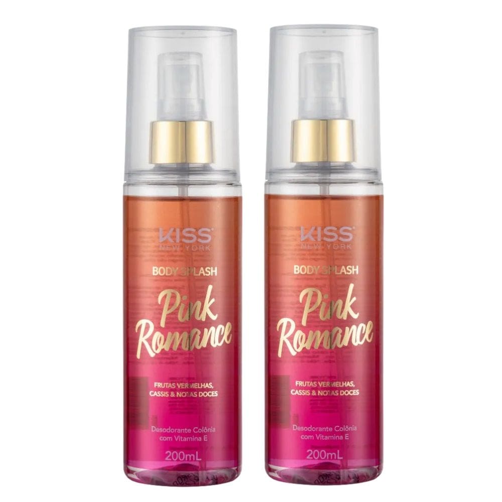 2UN Body Splash 200ml Pink Romance Kiss New York