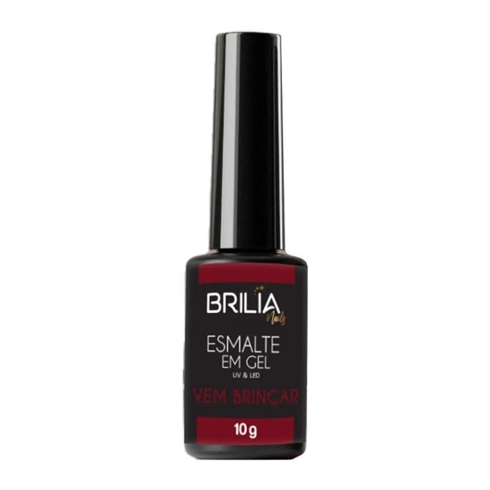 Brilia nail esmalte gel vem brincar 10g