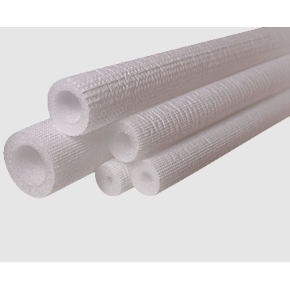 Tubo Isolante Térmico Blindado Inverter 3/8 x 2m Branco Eurotermo Esponjoso