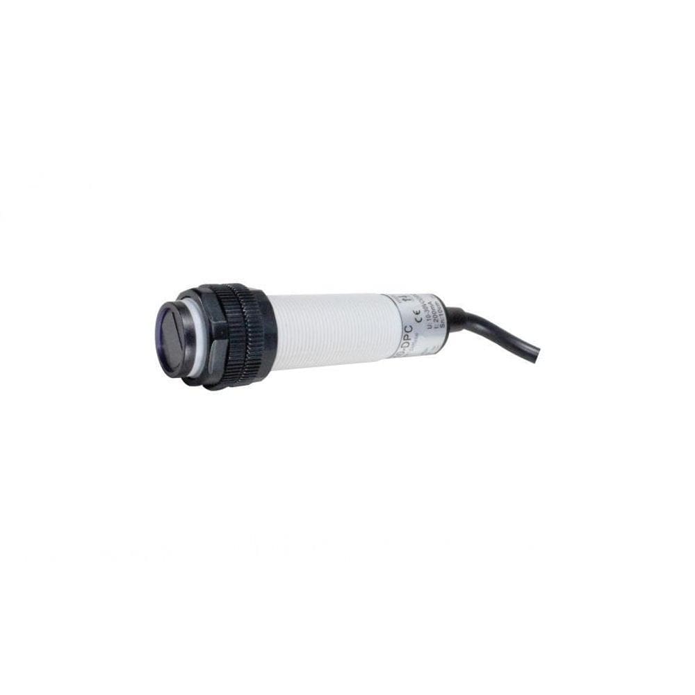 Sensor fot. difuso 10cm 10-30v pnp na+ p18 metaltex