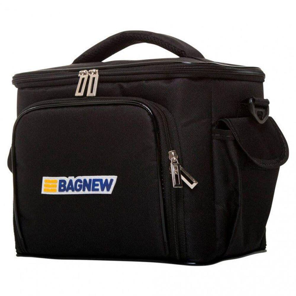 Bolsa térmica 3 potes - preta fit