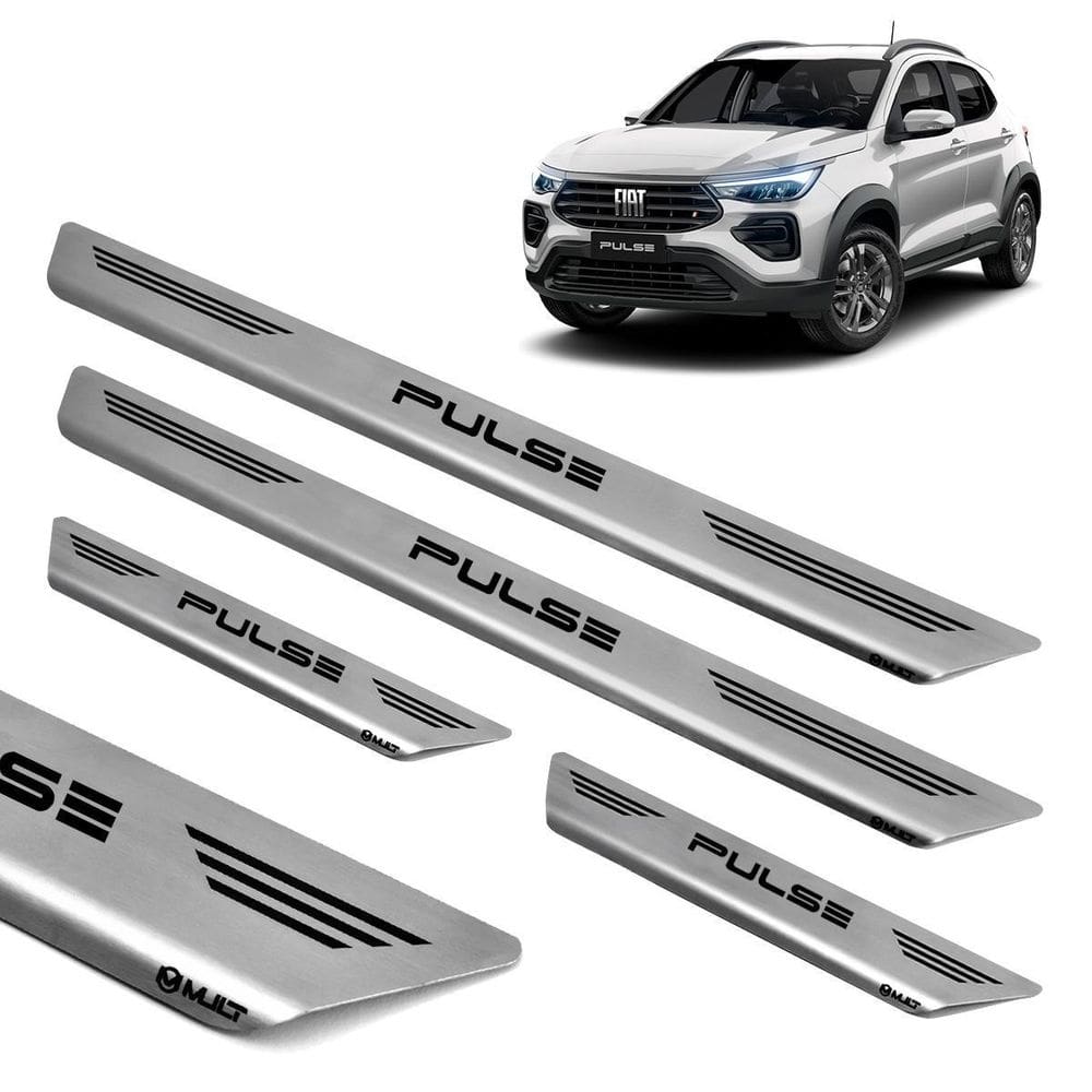 Soleira aço inox escovado porta mult pulse 2023
