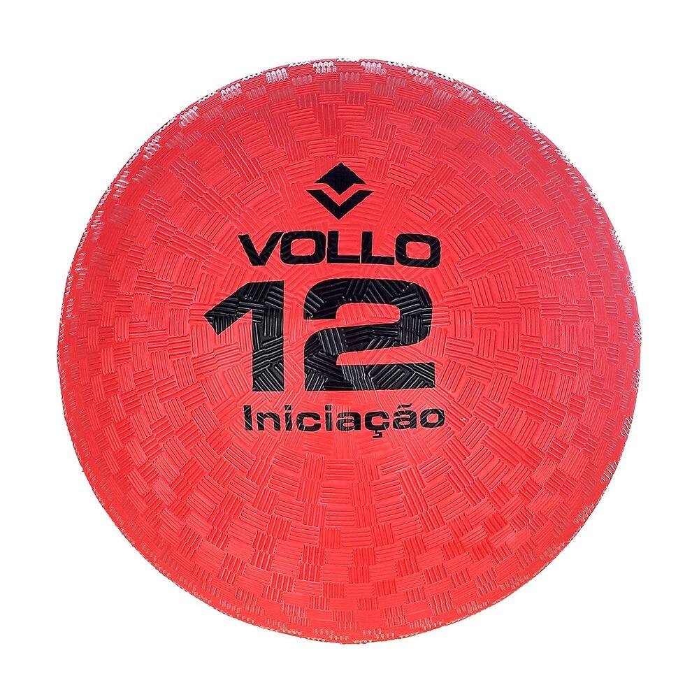 Bola Iniciantes Queimada Handebol Tamanho 12 Macia Impermeável Colorida Vollo
