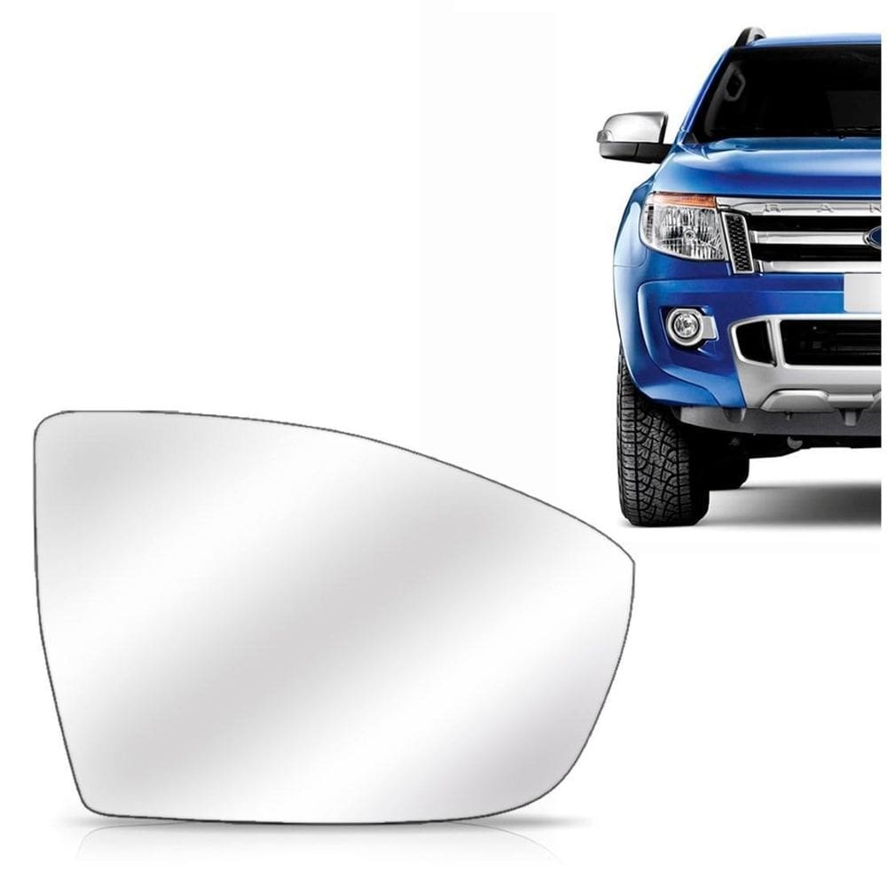 Lente retrovisor ranger 2013 2014 2015 2016 com base
