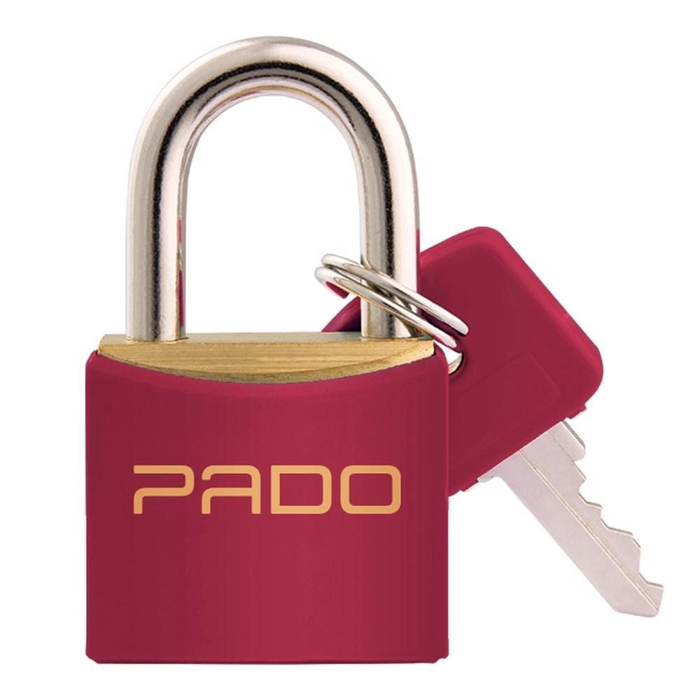Cadeado em Latão Vemelho 20 MM - Pado 51016410