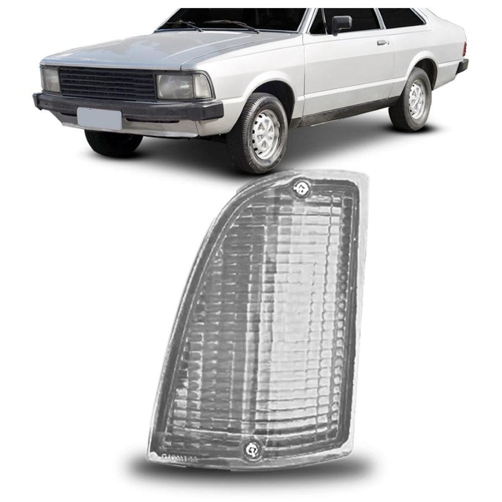 Lente pisca seta corcel ii 1978 79 80 81 82 83 1984 cristal