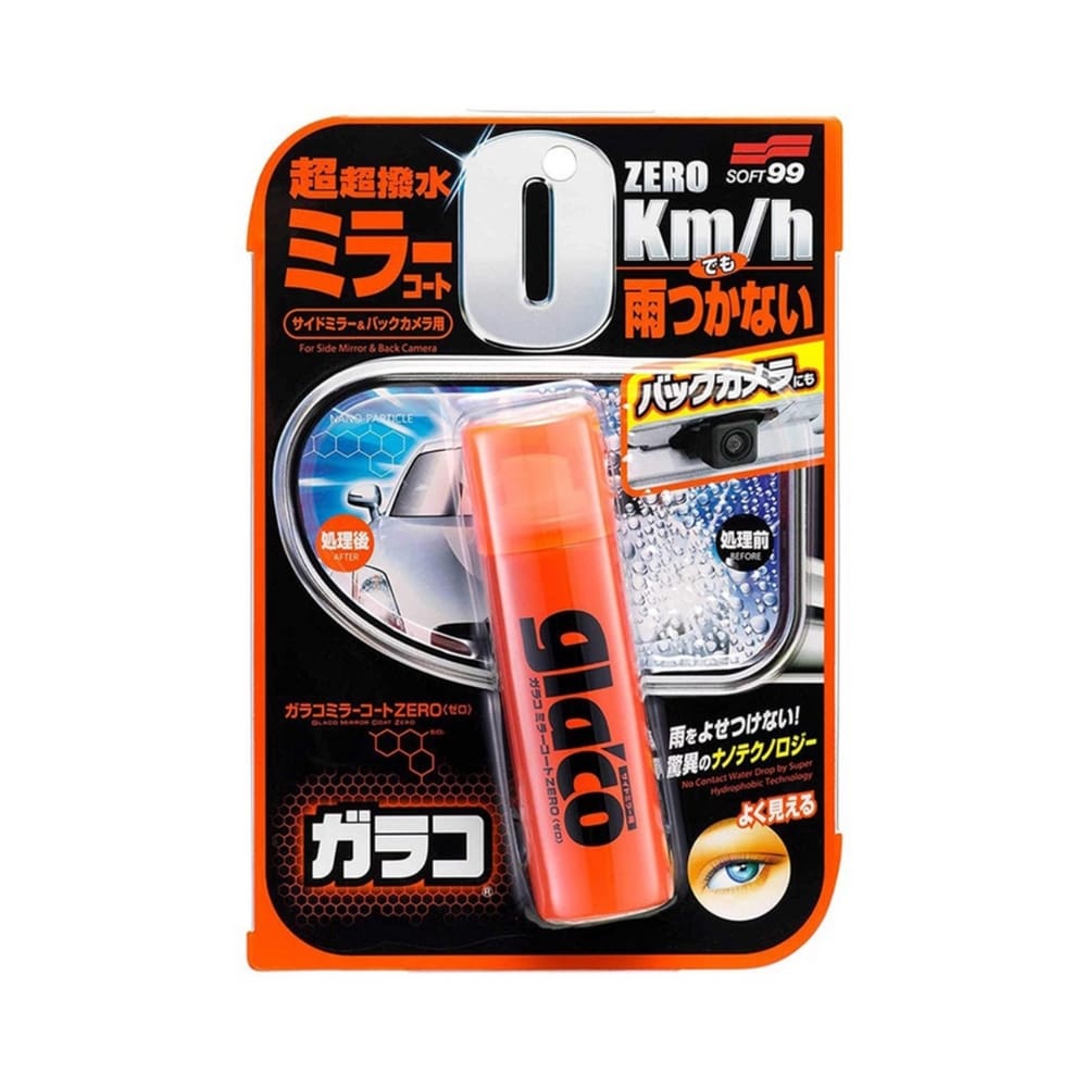 Coat Para Retrovisor e Câmera de Ré Glaco Zero 40ml Soft99