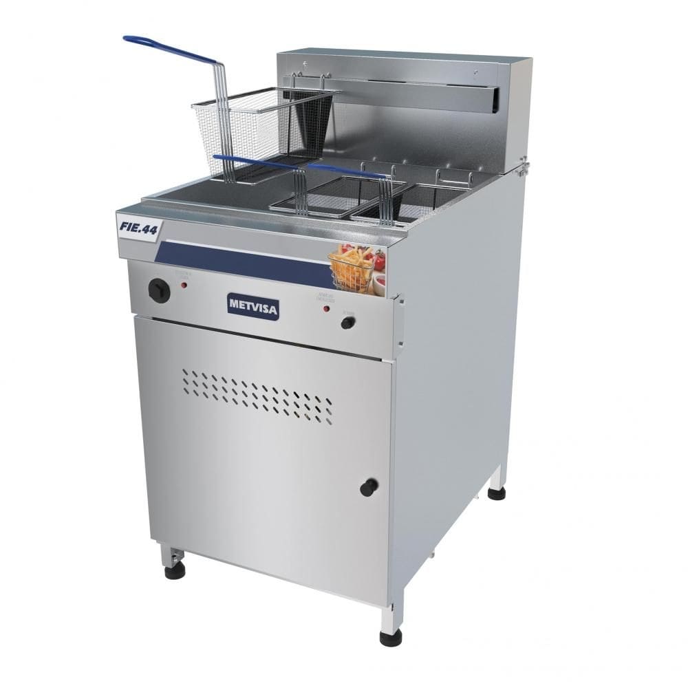 Fritadeira Elétrica Água e Óleo Metvisa 44 Litros 18000W Trifásico 380V FIE44380T