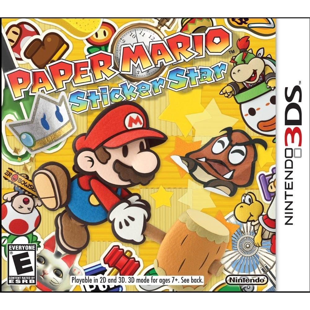 Paper Mario Sticker Star (World Edition) - 3DS