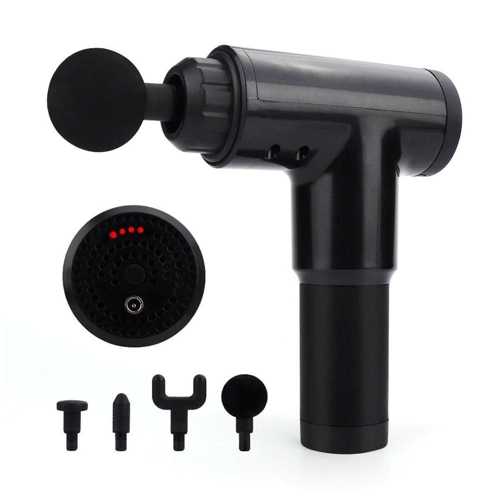 Ferramenta de aplicação massageadora usb tipo t massageador 5 peças elétrico