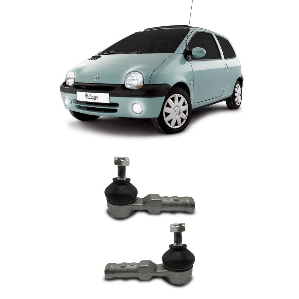 Par pivo ponteira direção renault twingo 2002