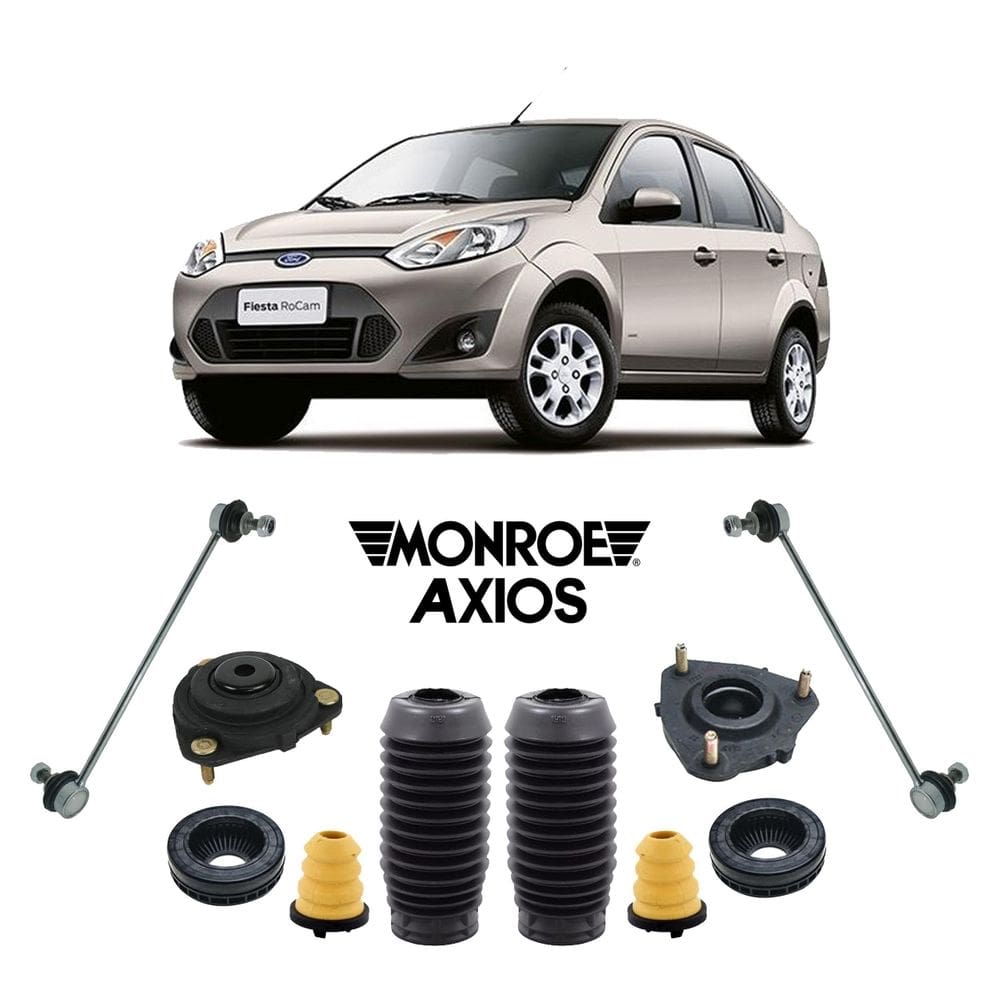 Coxim batente bieleta dianteira fiesta sedan 2013
