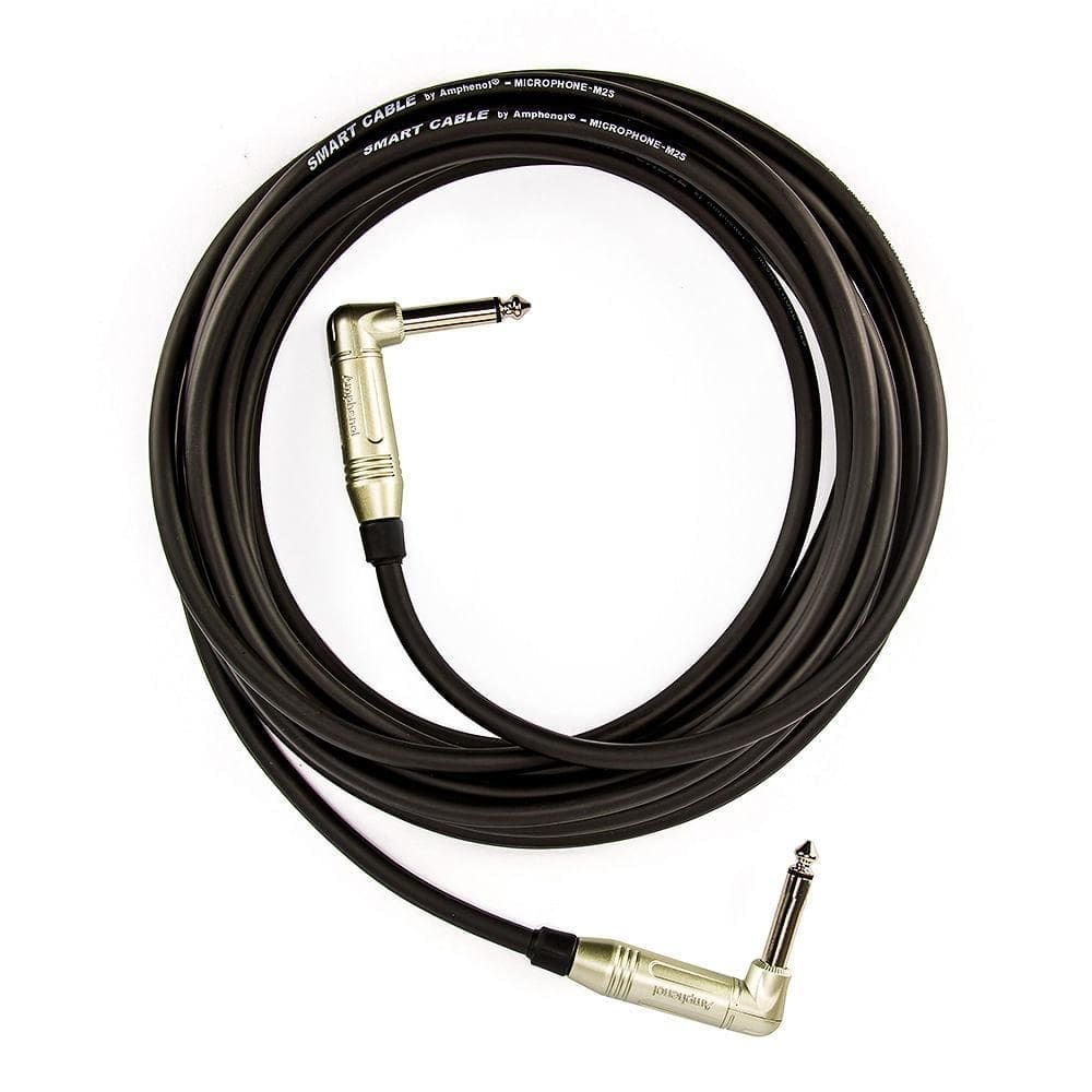 Cabo p10 x p10, 90º graus, mono amphenol - 2 mt