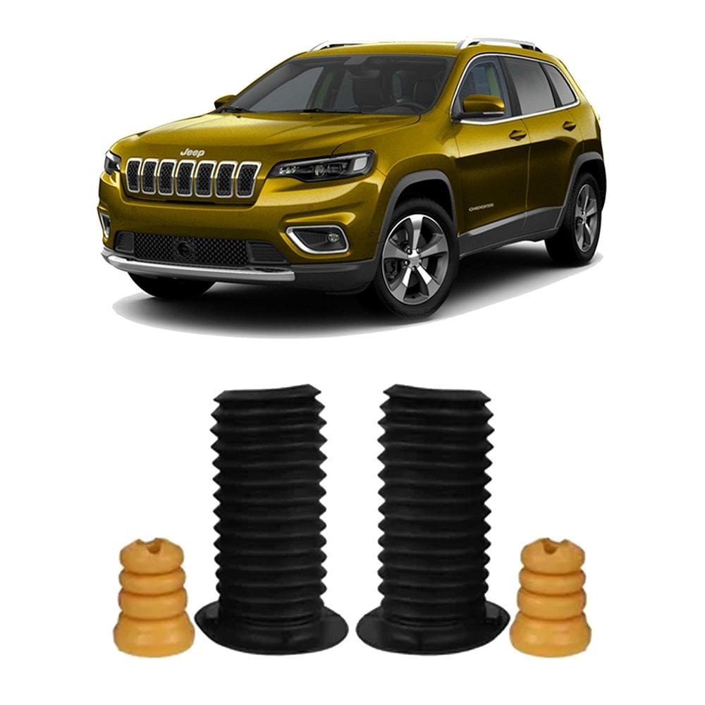 Kit batente coifa suspensão dianteira cherokee 2017 2018 19