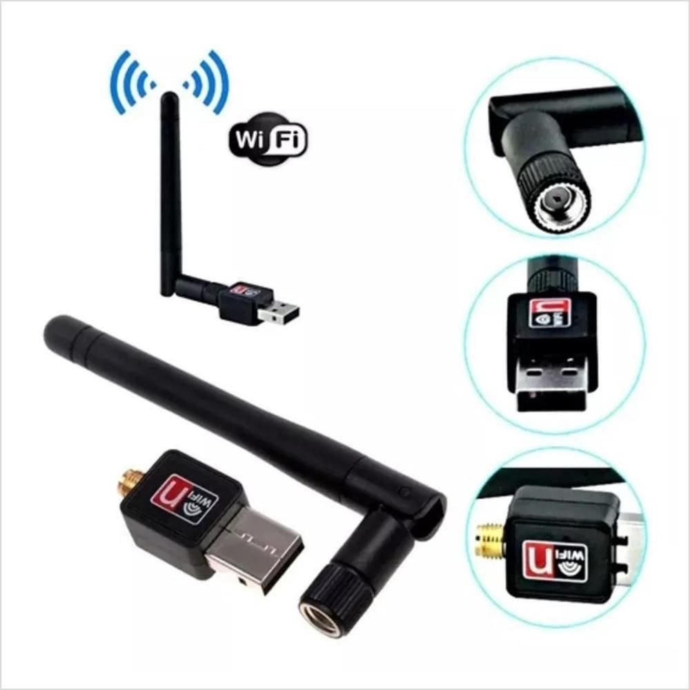 Adaptador wifi usb 1200mbps + antena 1200 mbps
