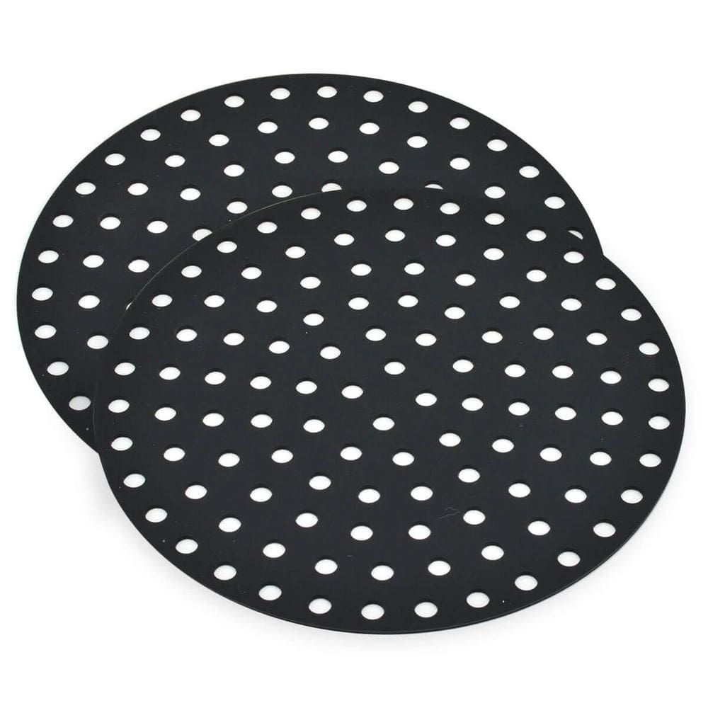 Kit 2 protetor tapete silicone redondo fritadeira elétrica