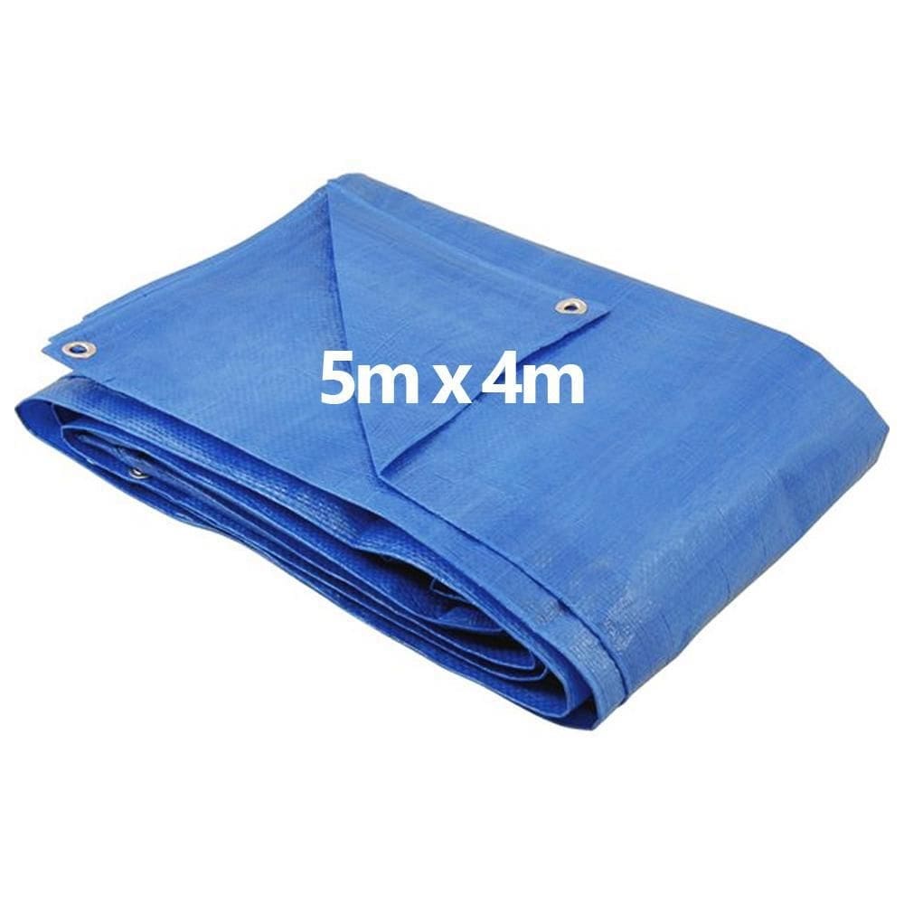 Lona de polietileno azul dismatal 5 x 4m nove54