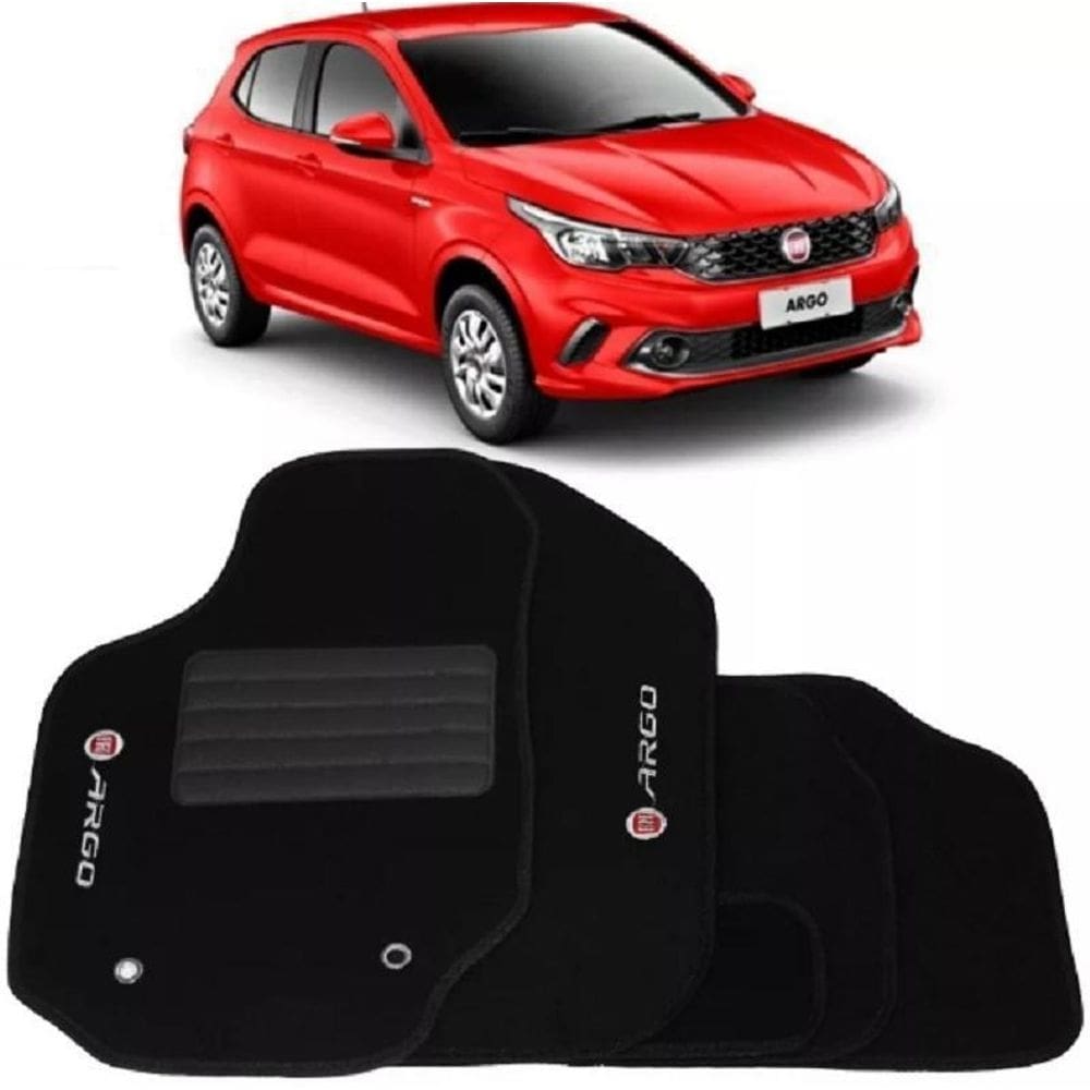 Tapete automotivo carpete forração fiat argo