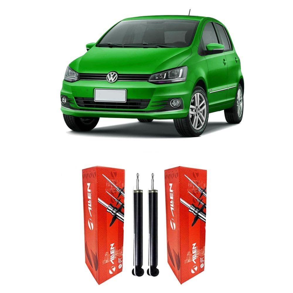 2 amortecedor traseiro suspensão volkswagen fox 2013 a 2020