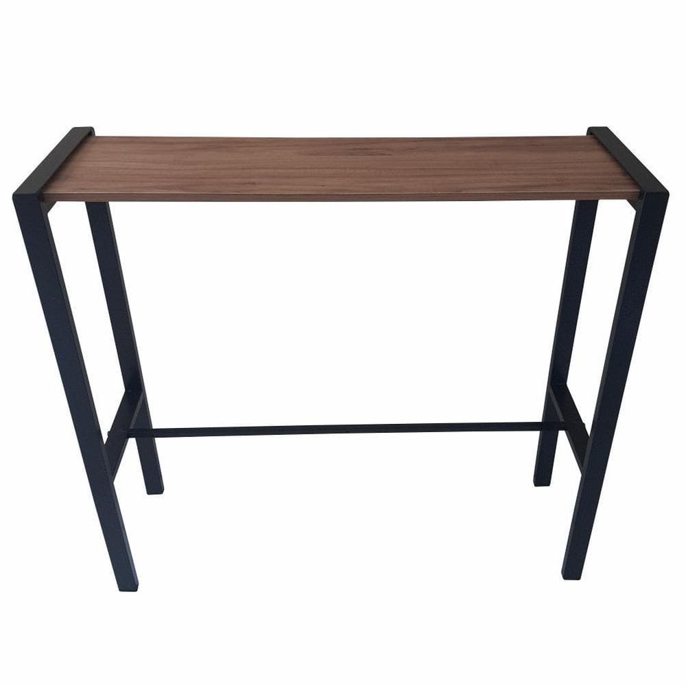Aparador prateleira industrial mônaco mdf amêndoa 100cm