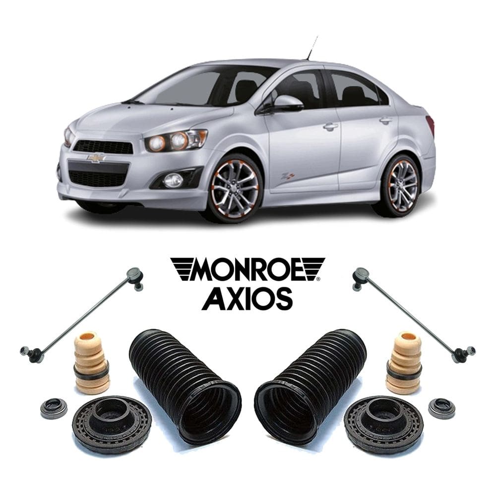 Par kit suspensão dianteira chevrolet sonic sedan 2012/2014