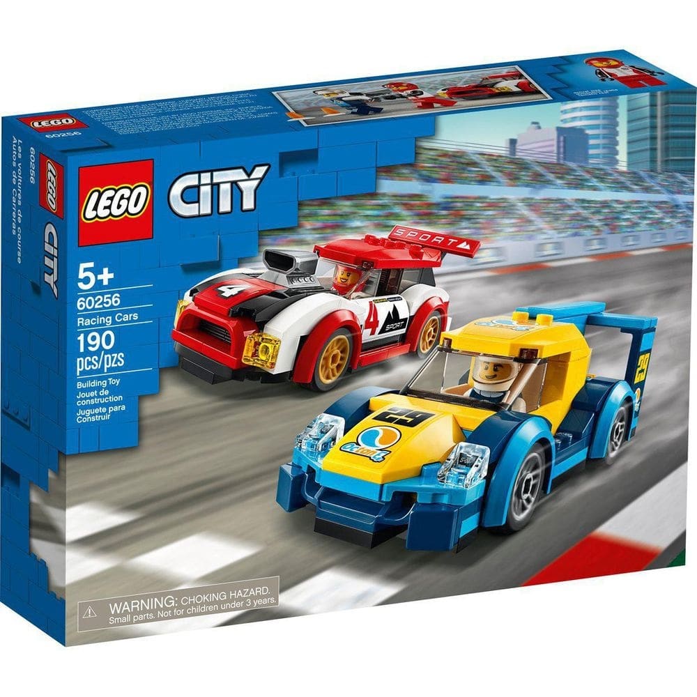 Lego city competiçao de carros de corrida 190 peças 60256
