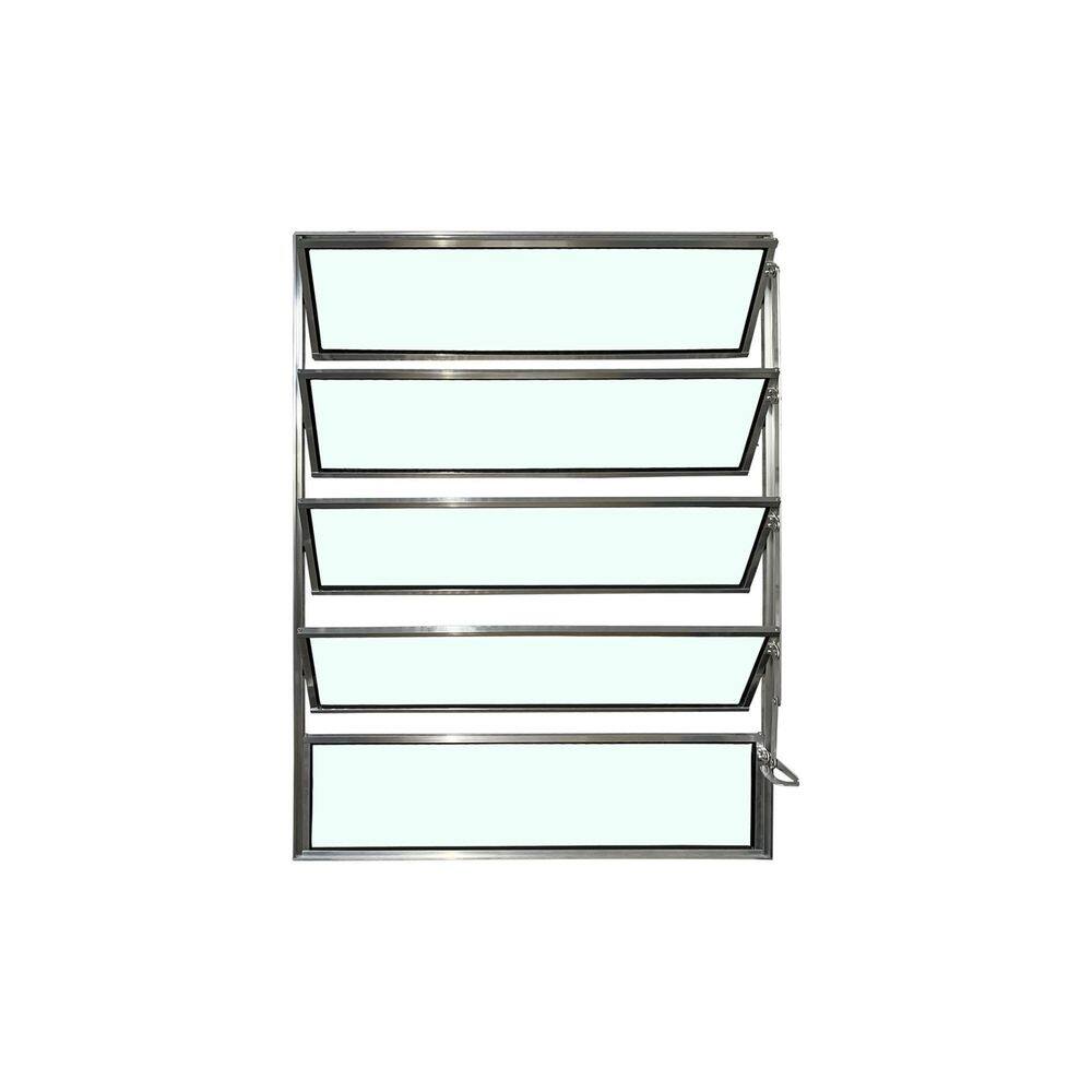 Vitro Basculante Brilhante 100 X 80 Vidro Liso