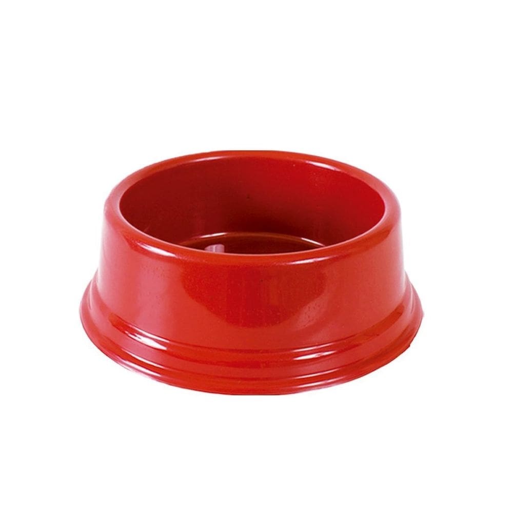Comedouro Ou Bebedouro Cães Vermelho 1800Ml Pet Au Jel Plast